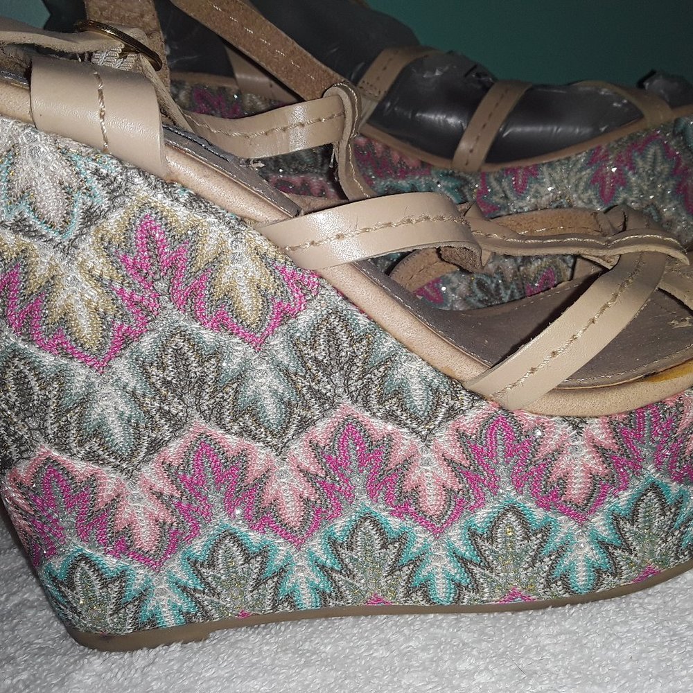 Steve Maddenn Sexy Summer Platform Wedge Sandles